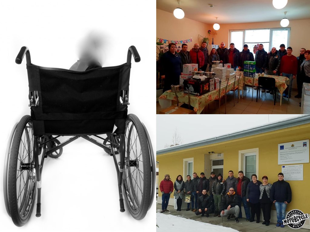 Видинските мотористи помагат на деца